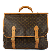 The Louis Vuitton Monogram Hunting Bag blends luxury and practicality with a spacious interior, multiple compartments, and adjustable leather straps, perfect for travel and outdoor use. Shop now on Labellov.com.