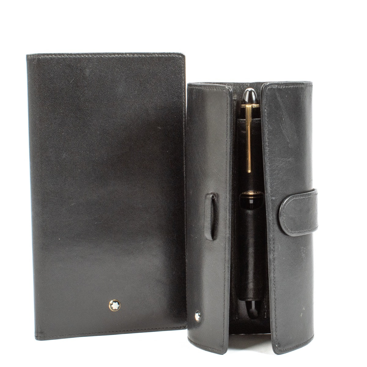 Authentic second hand Montblanc Black Fountain Pen Set on Labellov.com