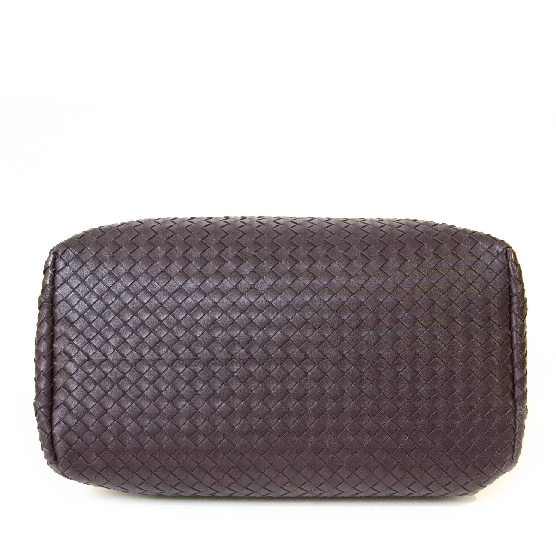 Bottega Veneta Purple Roma Bag Intrecciato