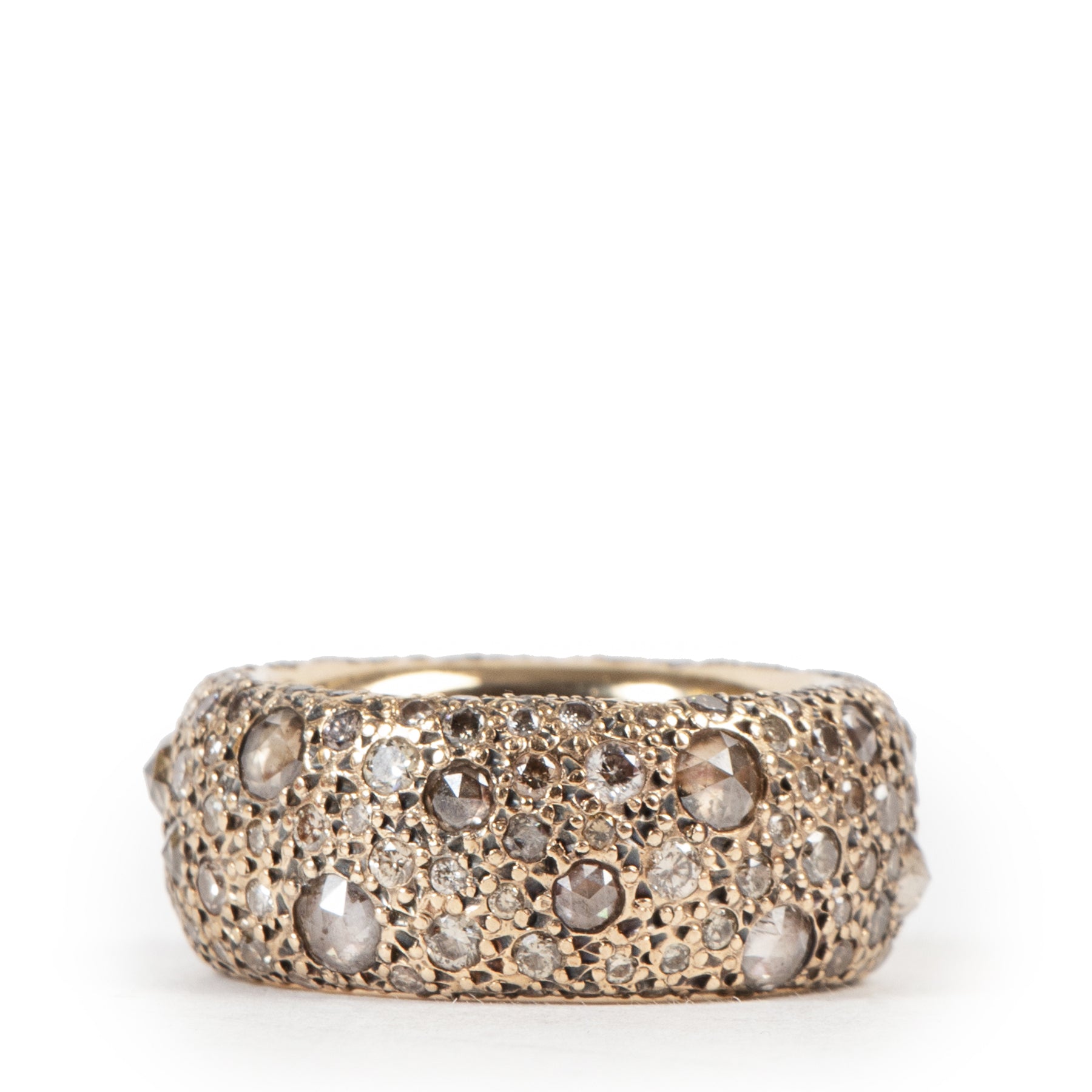 Pomellato Tango Two Tone Diamond Ring