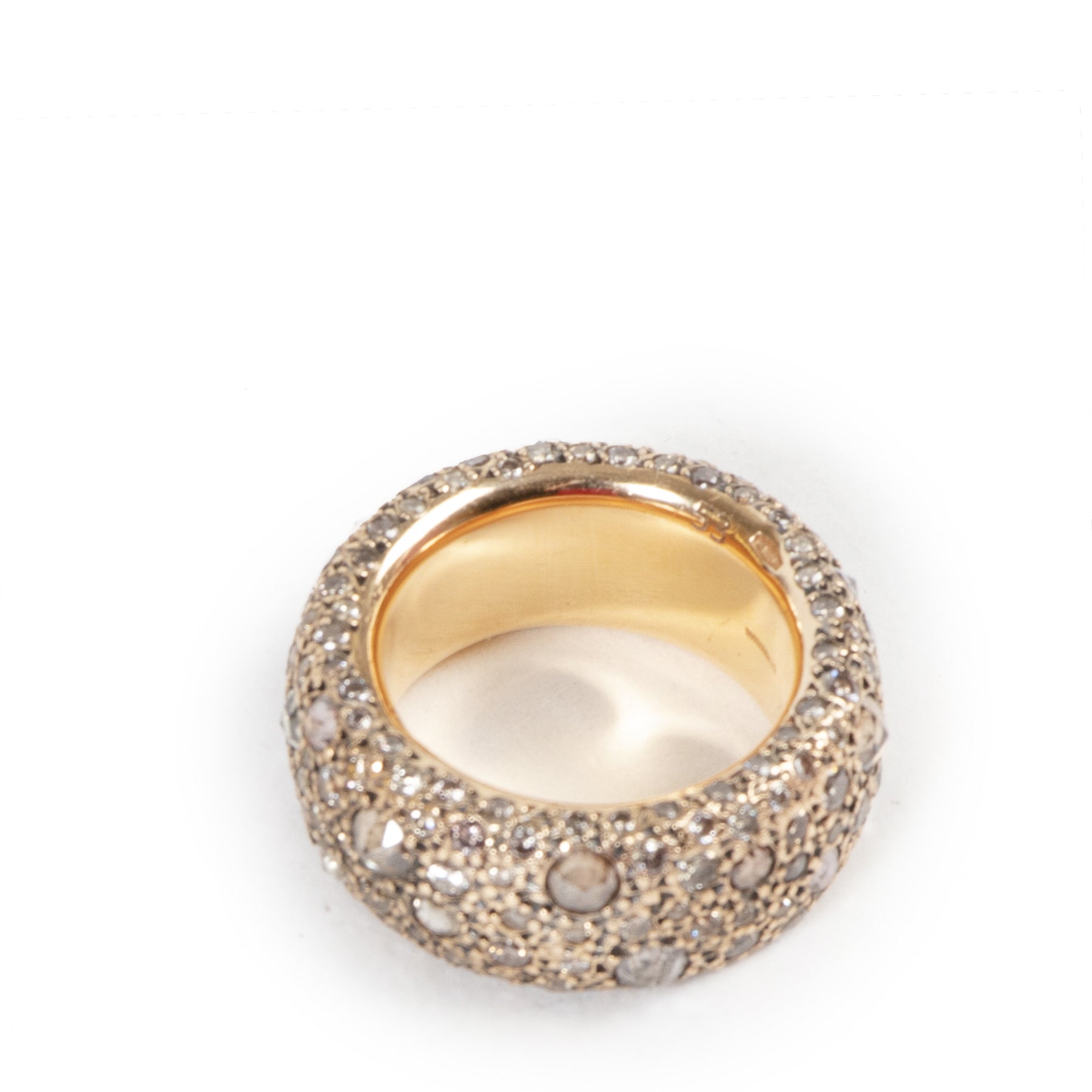 Pomellato Tango Two Tone Diamond Ring
