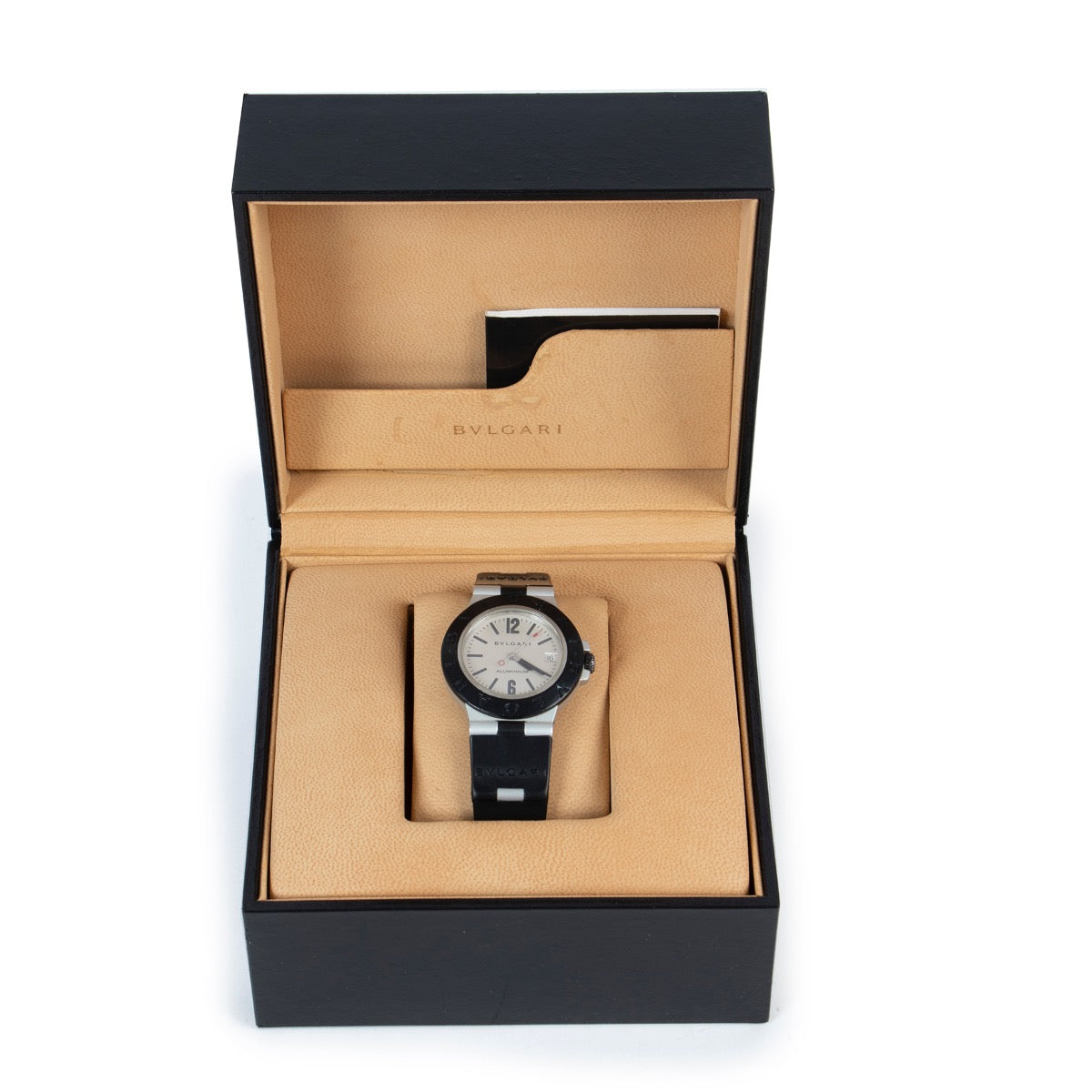 Buy online an athentic second hand Bulgari 103382 Aluminium watch in very good condition at labellov in Antwerp.