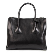 Prada Black Twin Pocket Tote Top Handle bag