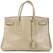 Saint Laurent Taupe Sac de Jour