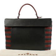 shop 100% authentic second hand Delvaux Green Leather Briefcase on Labellov.com