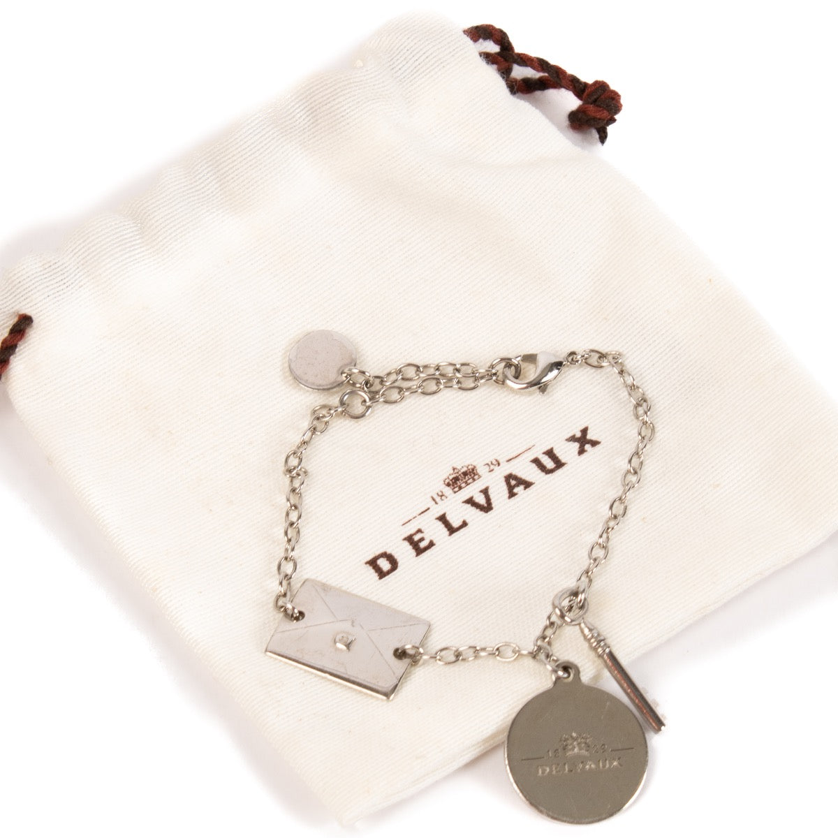 shop 100% authentic second hand Delvaux Silver Bracelet on Labellov.com
