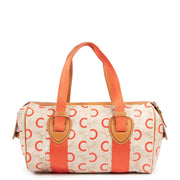 Buy and sell your secondhand designer items for a reasonable price at Labellov Antwerp, come by in store or online. Buy this Céline C Macadam Shoulder Bag Beige Orange Canvas for a reasonable price in very good condition.