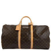 shop 100% authentic second hand Louis Vuitton Keepall 60 Monogram Canvas Travel Bag on Labellov.com