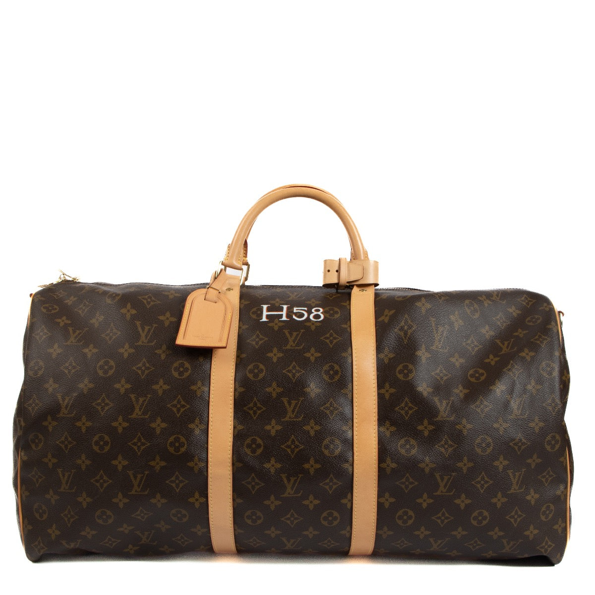 shop 100% authentic second hand Louis Vuitton Keepall 60 Monogram Canvas Travel Bag on Labellov.com
