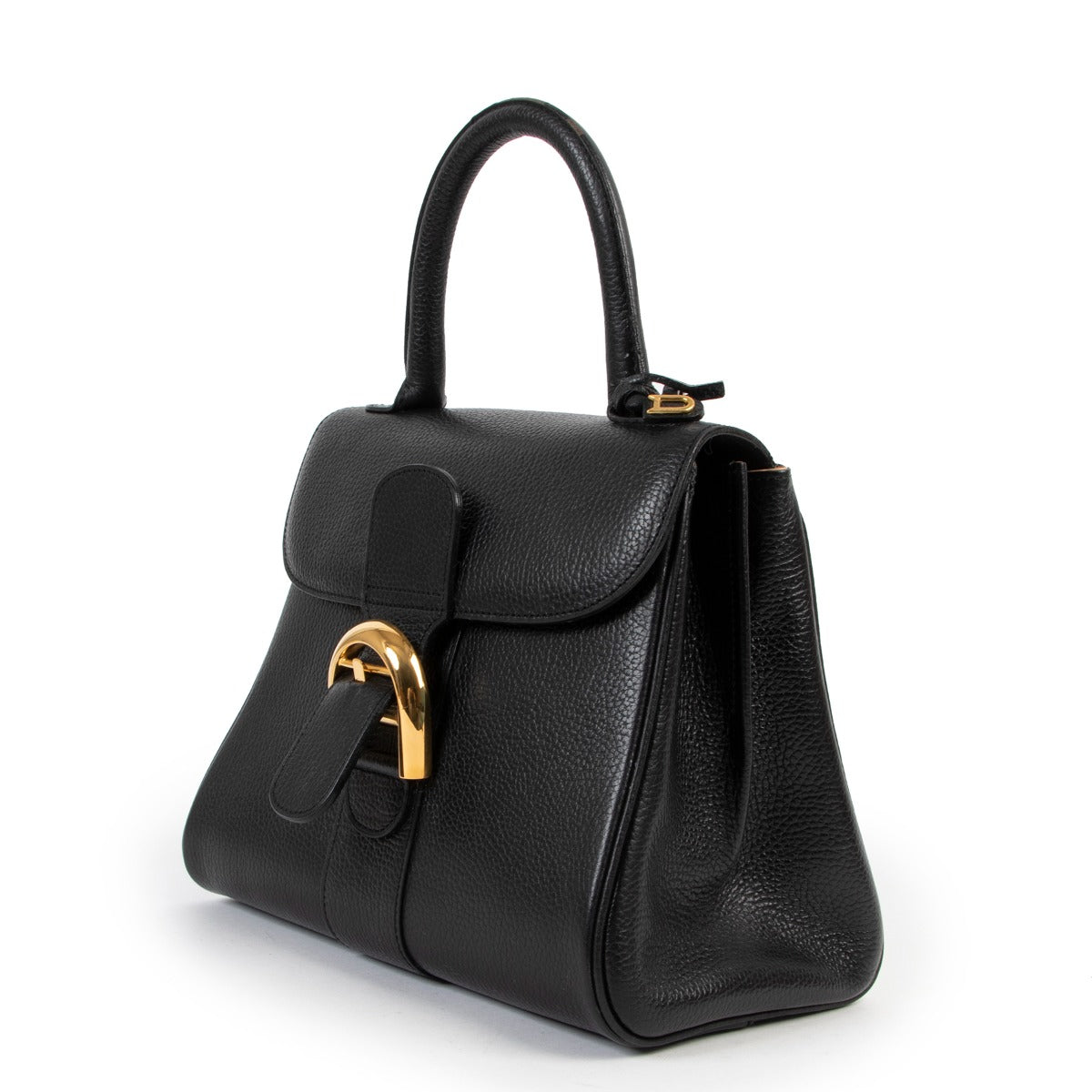 shop online authentic vintage designer Delvaux Brillant PM Black Handbag at Labellov