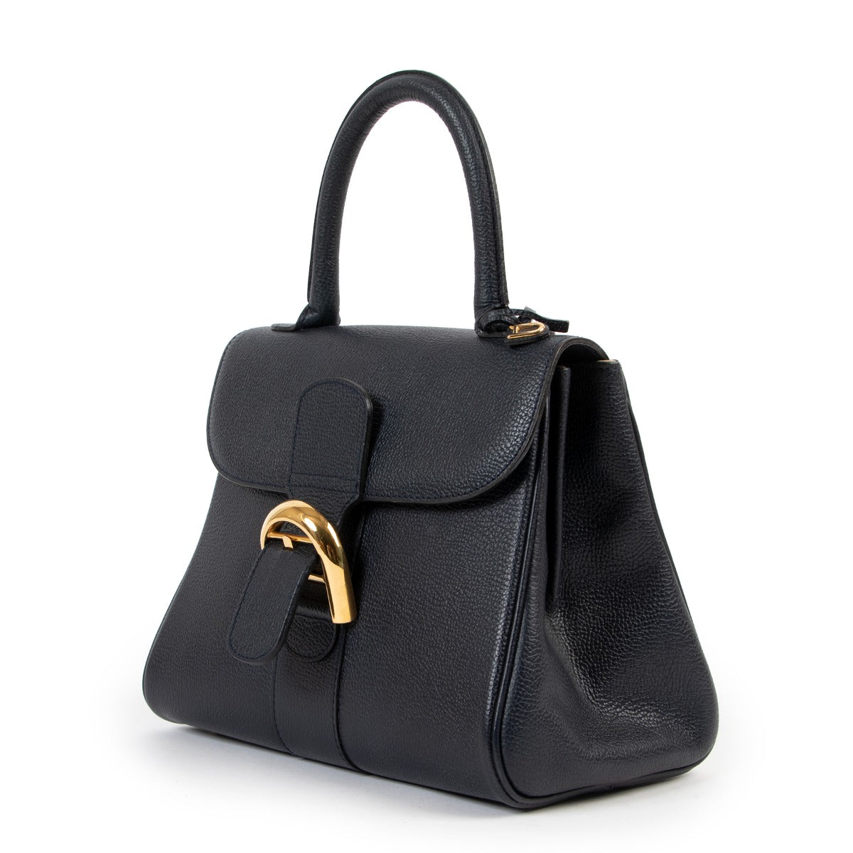 shop online at Labellov for 100% authentic vintage designer Delvaux Brillant PM blue