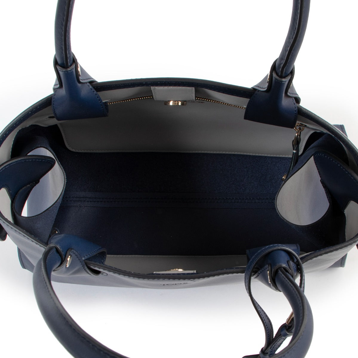 Buy an authentic second hand Tods Blue Top Handle Bag at Labellov