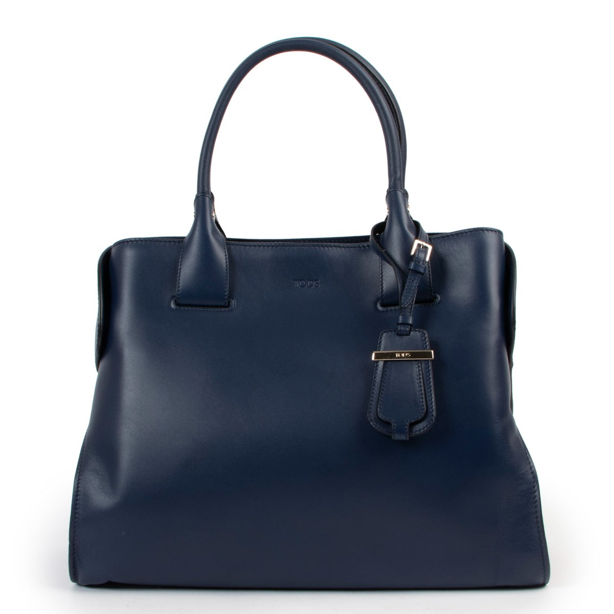 Buy an authentic second hand Tods Blue Top Handle Bag at Labellov