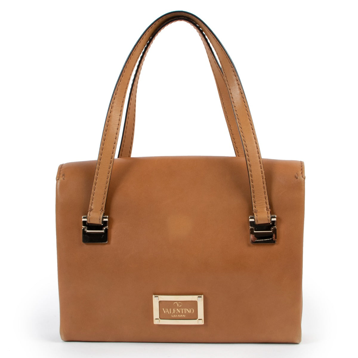 Shop a 100% authentic second hand Valentino Camel Top Handle at Labellov
