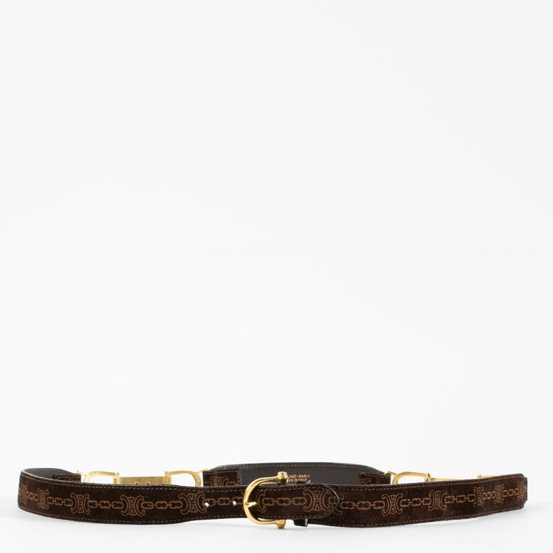 Celine Brown Vintage Belt - size 85