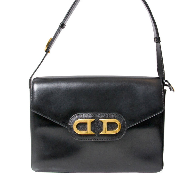 prijs voor vintage tweedehands Delvaux Bourgogne handtas online bij e-shop labellov