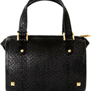Delvaux Le Astrid Mini Black Python Evening Bag now for sale at labellov vintage fashion webshop belgium