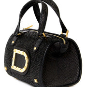 Delvaux Le Astrid Mini Black Python Evening Bag now for sale at labellov vintage fashion webshop belgium