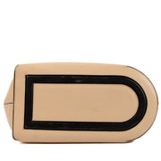 Shop 100% authentic second-hand Delvaux Every D Hobo Allure Bicolore Black-Nude Shoulder Bag on Labellov.com