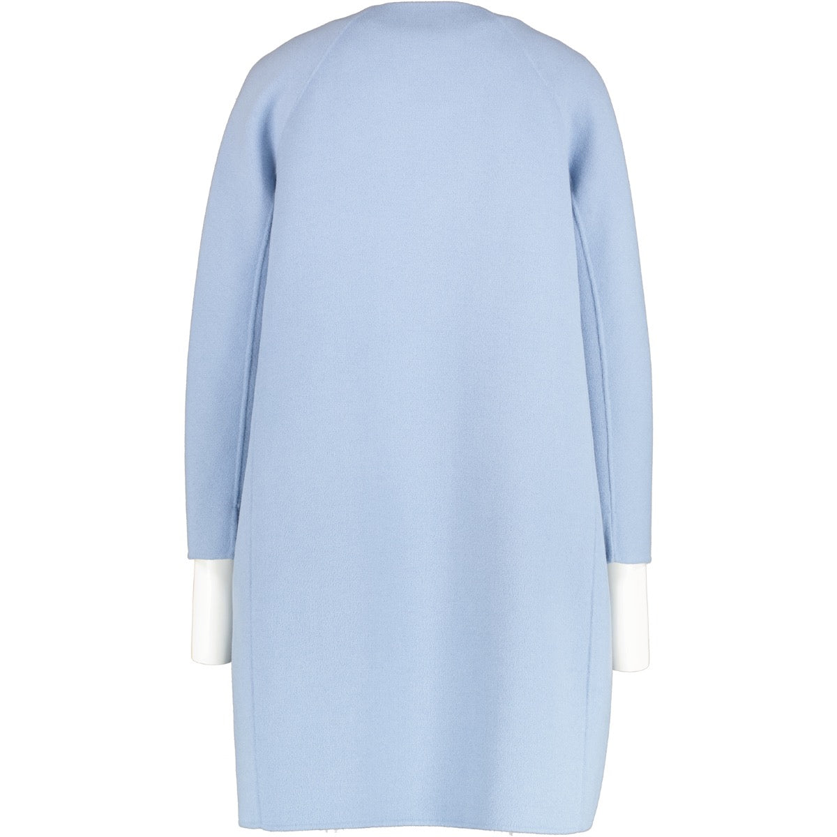 Max Mara The Cube Blue Padded Wool Coat