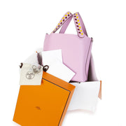 koop online Hermes Picotin Lock Tressaghard to find very rare full set Hermes Picotin Lock Tressage De Cuir Chevron 18 PM Mauve sylvestre/Jaune de naples/Rouge H e De Cuir Chevron 18 PM Mauve sylvestre/Jaune de naples/Rouge H