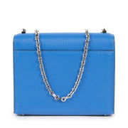 Authentieke Tweedehands Hermès Sac Verrou Chaine Mini Chevre Mysore 17 Bleu Hydra juiste prijs veilig online shoppen luxe merken webshop winkelen Antwerpen België mode fashion