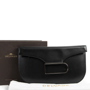 Delvaux Black Double Je Clutch kopen en verkopen aan de beste prijs