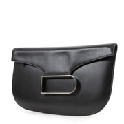 Delvaux Black Double Je Clutch pour le meilleur prix chez Labellov à Avers Belgique