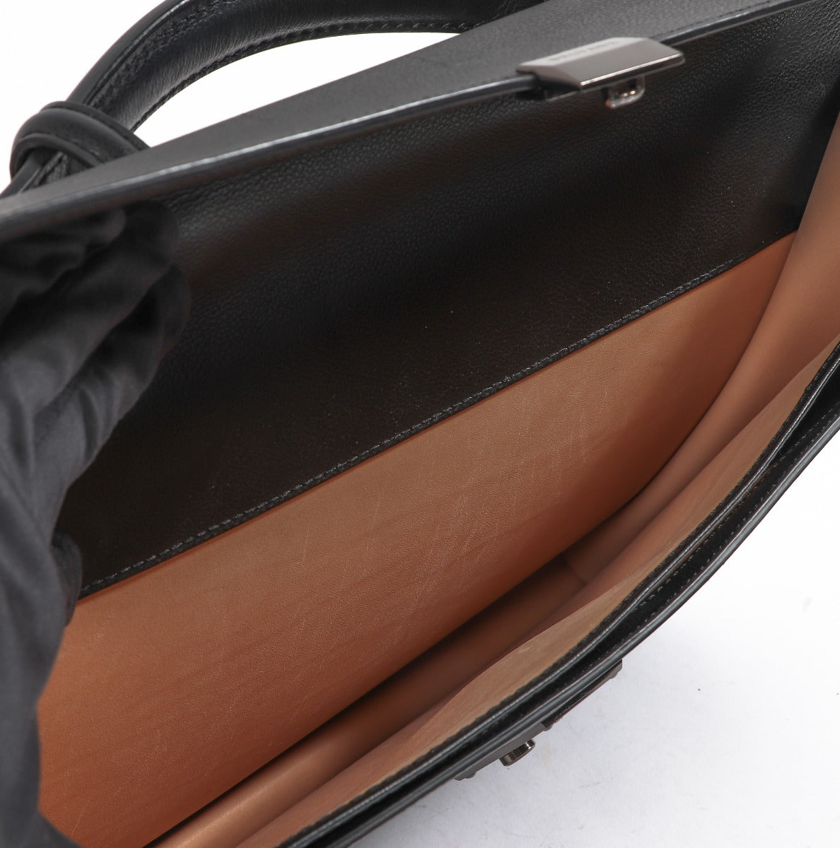 Delvaux Szekely 1992 Black Jumping Briefcase