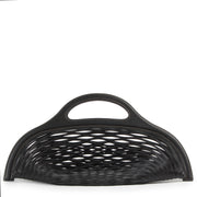 Authentic secondhand Delvaux Limited Edition Black Kaisin Basket Bag designer bags fashion luxury vintage webshop safe secure online shopping