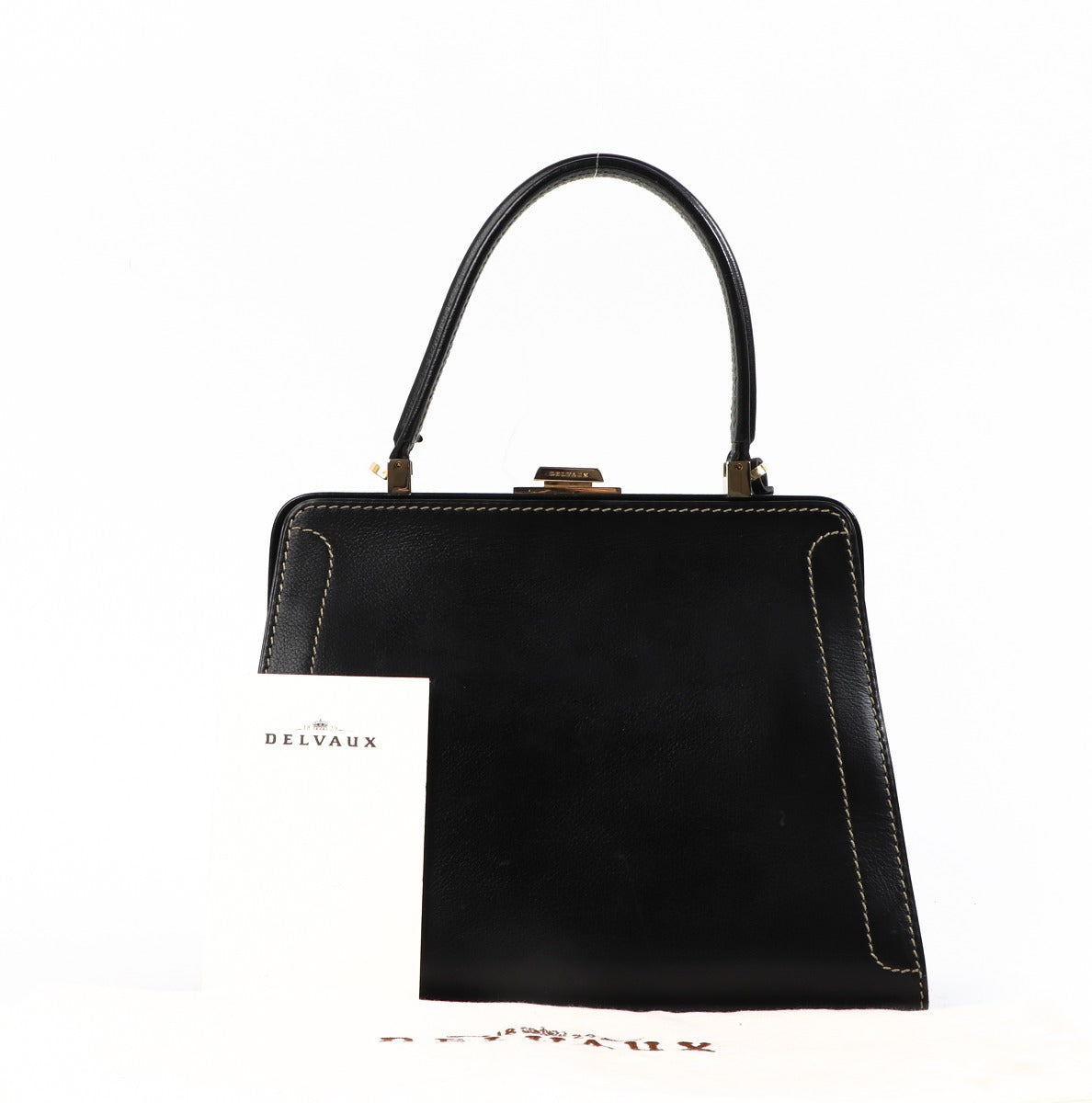 Delvaux Classico PM Black Jumping