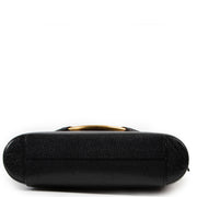 Shop online authentic second hand Delvaux Black Ostrich eclair Crossbody Bag at Labellov.com.