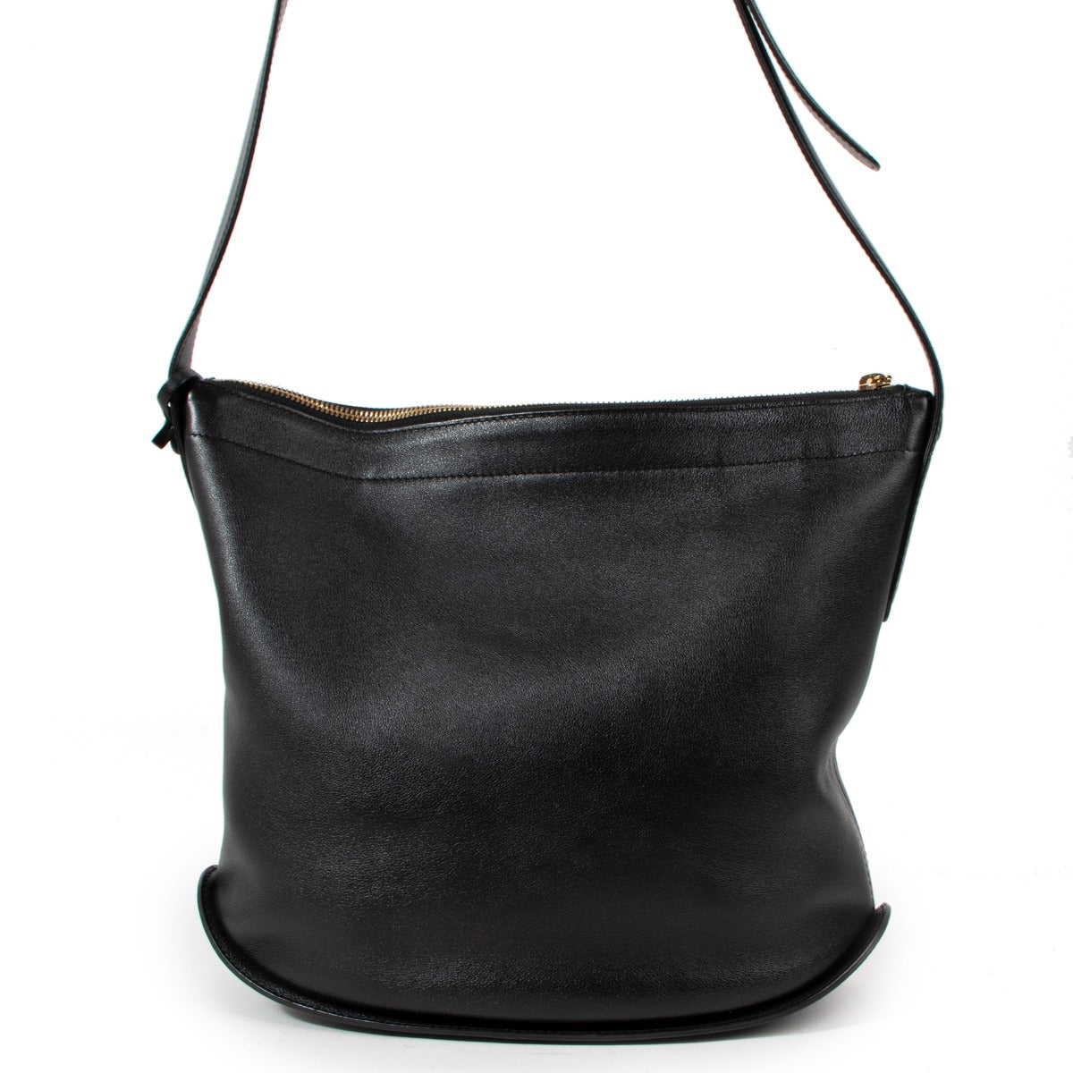 Delvaux Black Pin Baudrier Polo