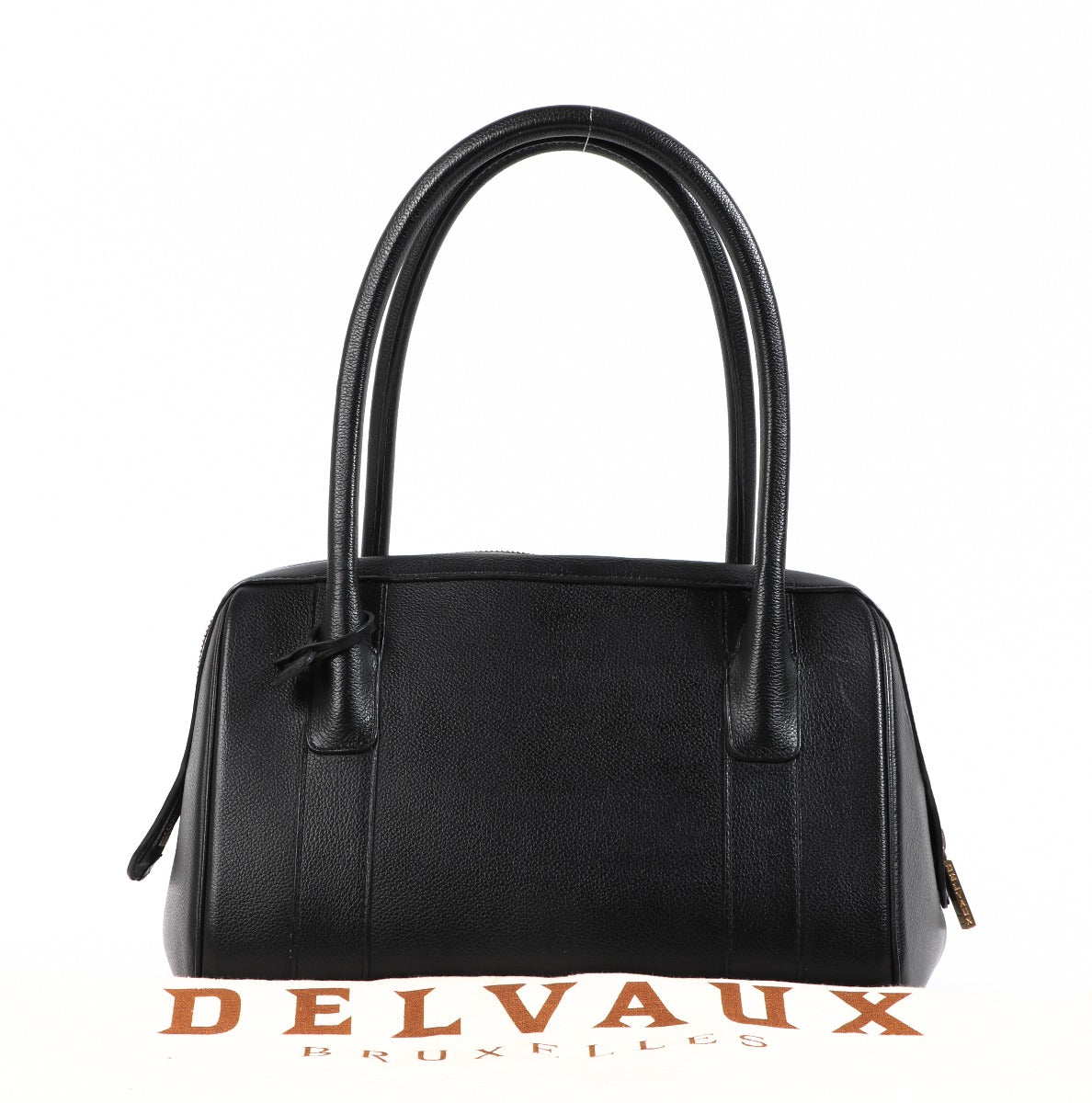 Delvaux Black Paola Handbag