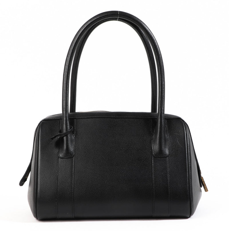 Delvaux Black Paola Handbag