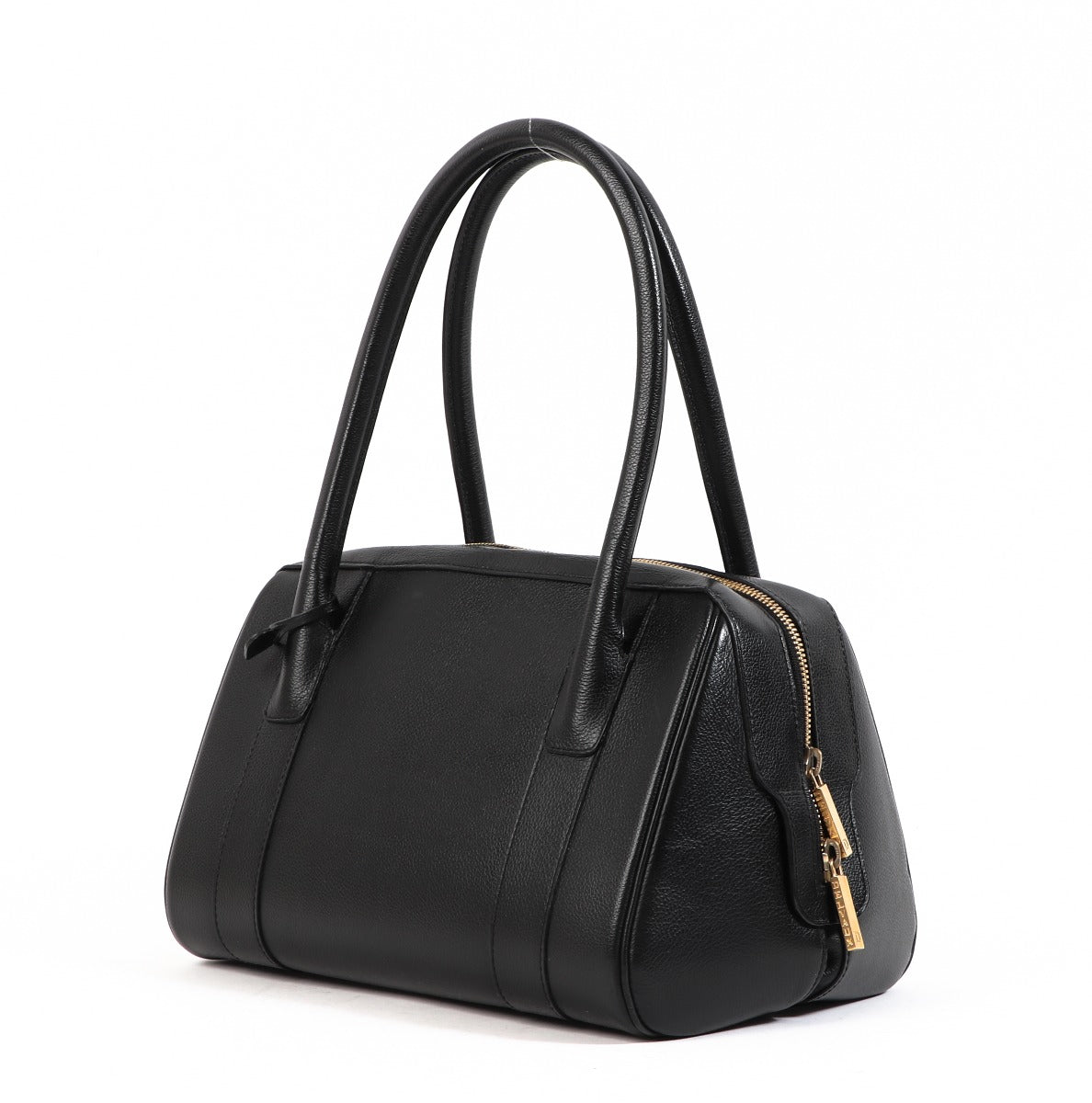 Delvaux Black Paola Handbag