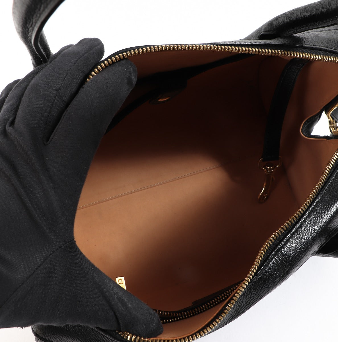 Delvaux Paola Black Jumping Handbag