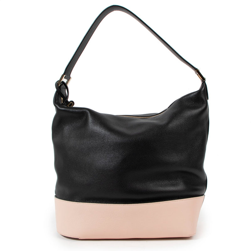 Delvaux Every D Hobo Allure Bicolore Black/Nude