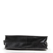 Authentique seconde-main vintage Delvaux Black Double Strap Shoulder Bag achète en ligne webshop LabelLOV