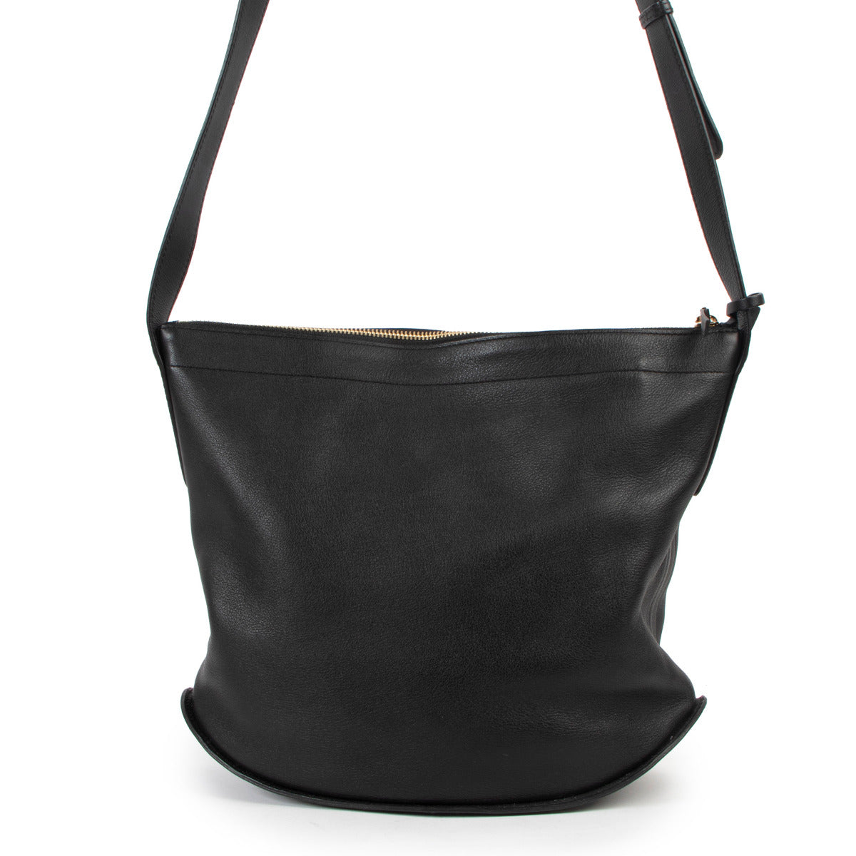 Delvaux Zwarte Pin Baudrier Crossbodytas