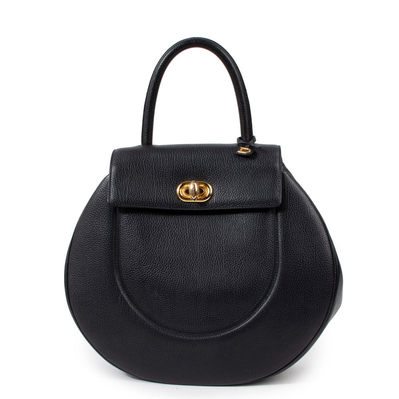 Delvaux Night Blue Extase Galop Handbag