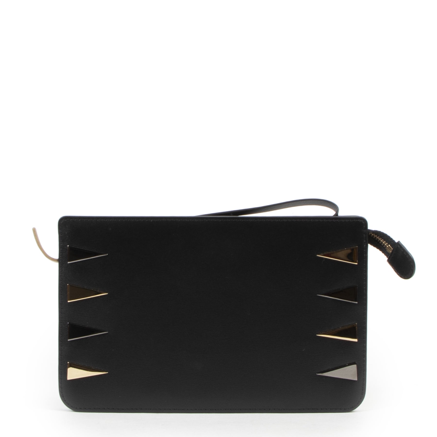 Delvaux Black 'Memorable Anniversary Collection' Pochette Clutch Bag for the best price at Labellov secondhand luxury
