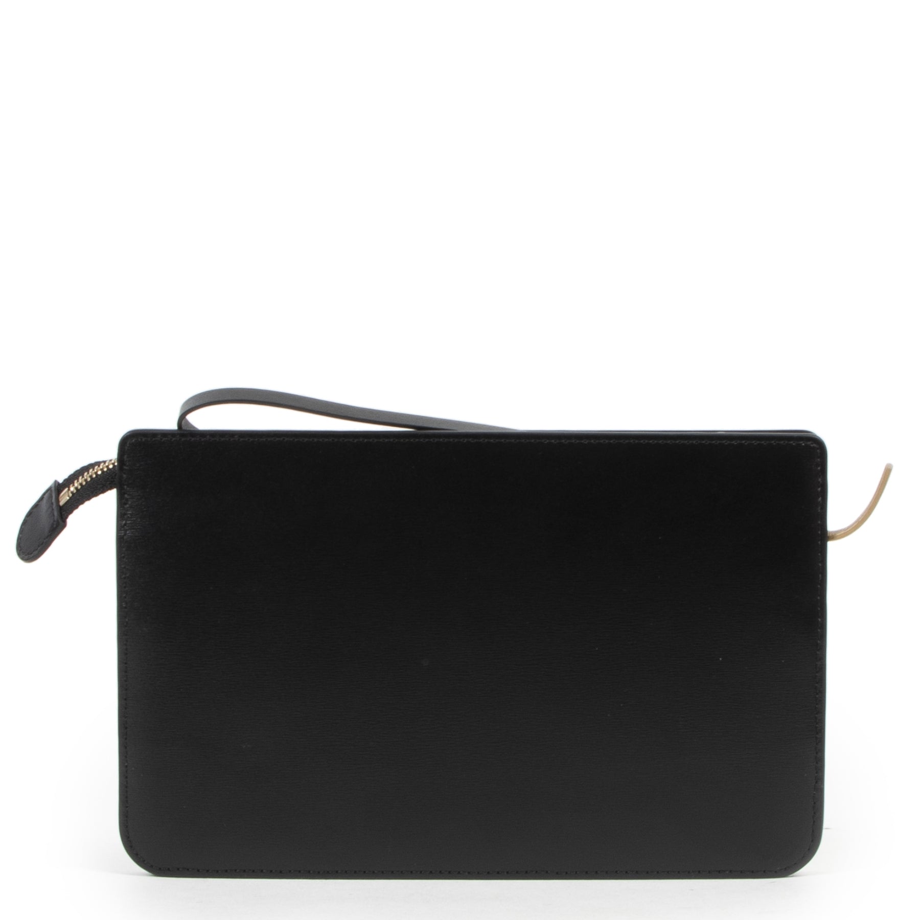 Delvaux Black 'Memorable Anniversary Collection' Pochette Clutch Bag