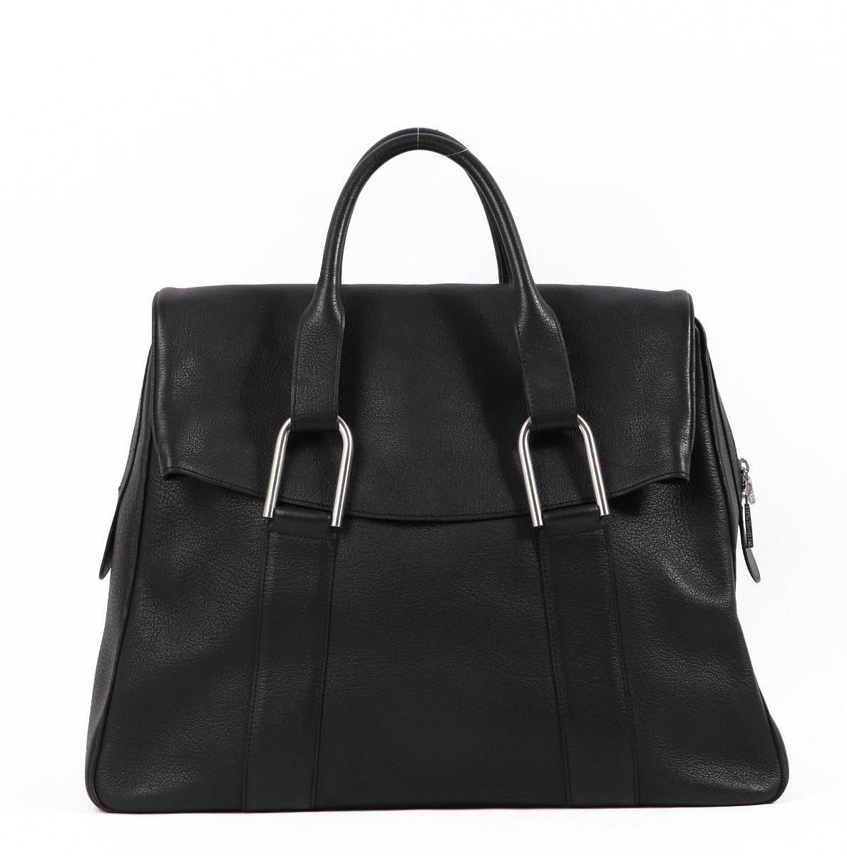Delvaux Givry City Black Large Handbag