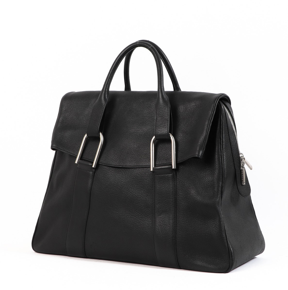 Delvaux Givry City Black Large Handbag