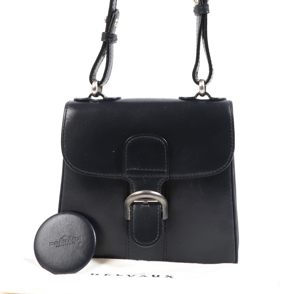 Delvaux Brillant XS Midnight Blue Box Calf