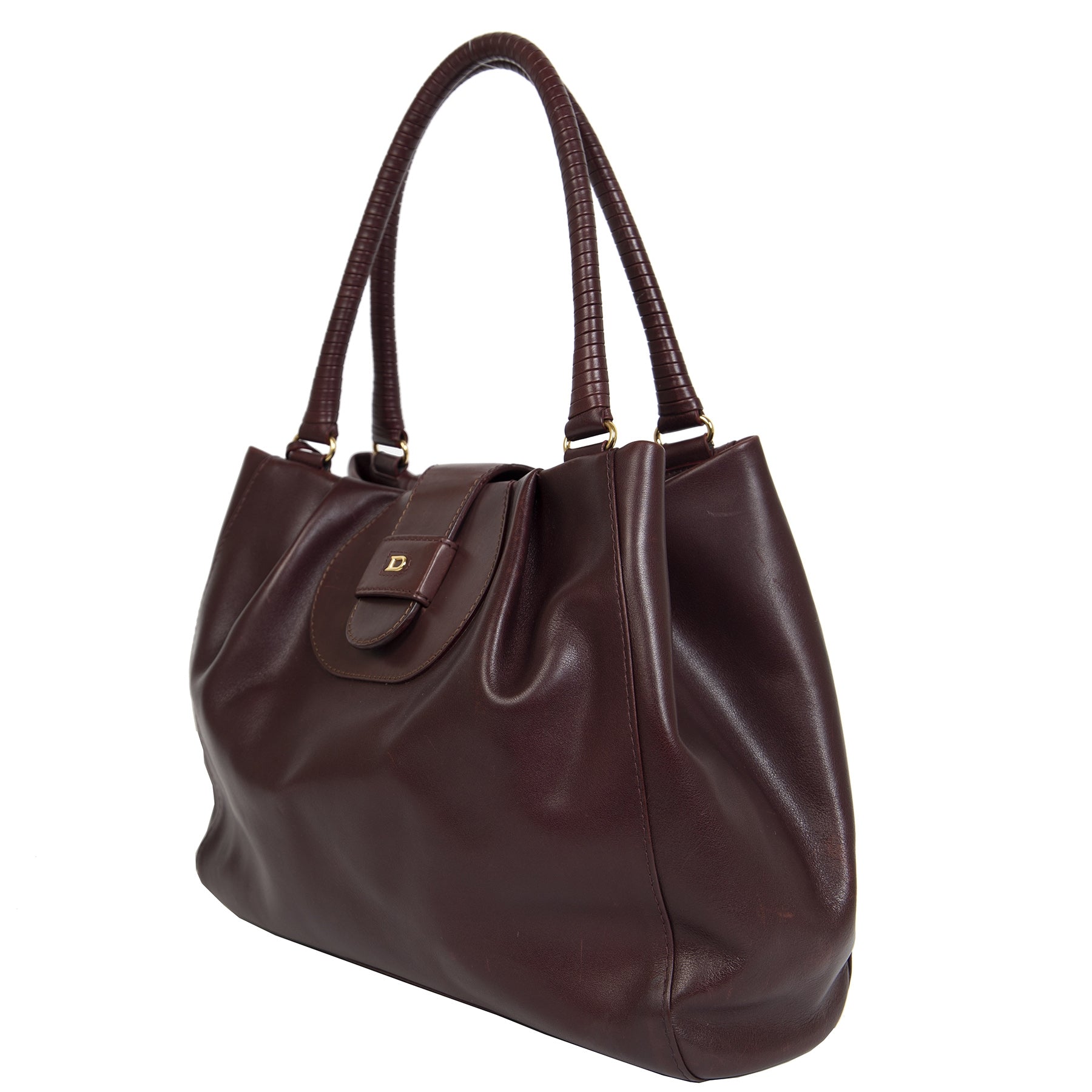 Sac shopping Delvaux Clair Obscur en cuir Pinot Sellier