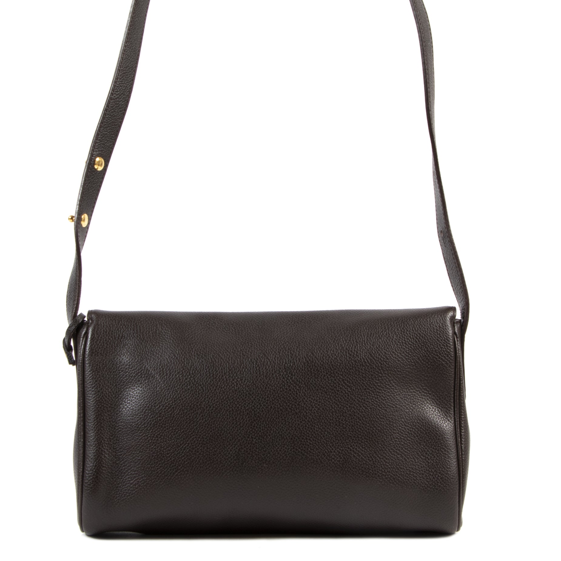 Achetez secur en ligne votre sac Delvaux Chocolat Brown Passerelle Shoulder Bag pour le meilleur prix chez Labellov à Anvers