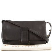 We buy and sell your authentic Delvaux Chocolat Brown Passerelle Shoulder Bag for the best price at Labellov