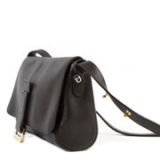 Delvaux Chocolat Brown Passerelle Shoulder Bag kopen en verkopen aan de beste prijs